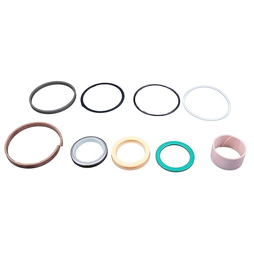Hydraulic Seal Kit Swing Cylinder 3-1/2' Compatible with Case 580K 580 Super K Super K 580SK - Poueer