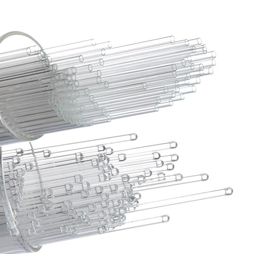 WEAREONE The Melting Point of The Capillary Tube with Glass Point Pipette for Scientific Research is 0.1mm/0.3mm/ 0.4mm/0.5mm/0.9mm (Fusing Point (One end Closed), 0.9mm*1.1mm*100mm (500 PCS)) - Poueer