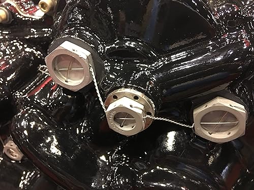 Lock Wire, T302/304 Stainless Dispenser Can, Approx. 168 ft (51 m) with 8.25 Inch Safety Lock Wire Twister - Poueer