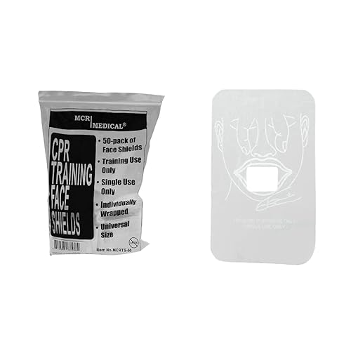 MCR MedicalPack of 1000 CPR Training Shields, Individually Wrapped, MCRTS-1000 - Poueer
