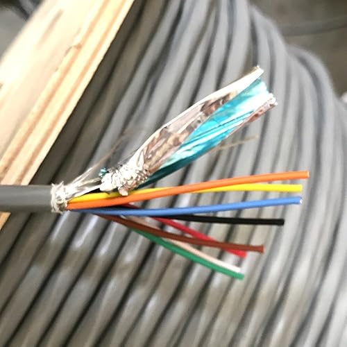 Belden 5306FE 008100 8 Conductor 18 AWG Shielded Cable 100 feet - Poueer