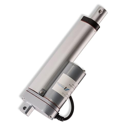 Firgelli Automations 2' Stroke Light Duty Linear Actuator 200 lbs Force - Poueer