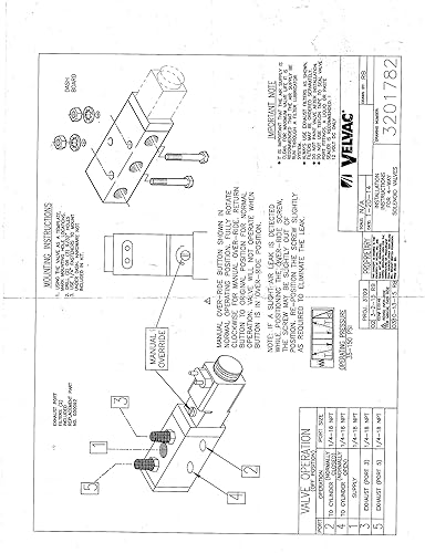 320178 -- 4-WAY ELECTRONIC SOLENOID VALVE (Direct Replacement for Velvac 320131) - Poueer