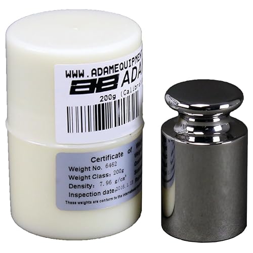 Adam Equipment ASTM 2-200g - ASTM Weights - Capacity: 200g, Readability - Poueer