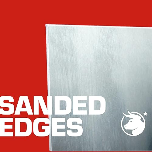 1/8 in .125 Aluminum Sheet Plate 36 in x 48 in 5052 H32 - Poueer