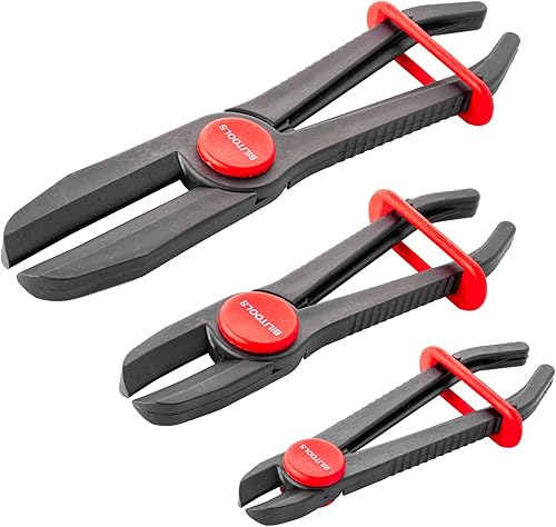 BILITOOLS Hose Clamp Pliers Hose Pinch off Pliers for Flexible Hoses Fuel Line Radiator Hose Coolant Hose Brake Hose etc - Poueer