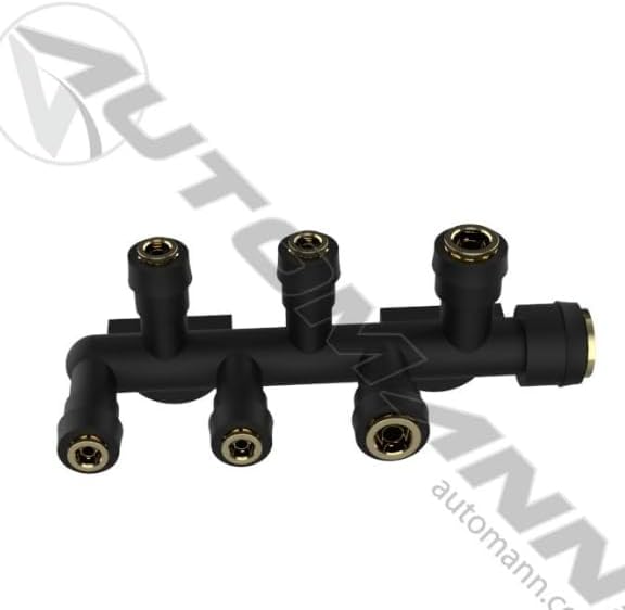 Air Manifold IHC (2015711C1) Description 4ea 1/4in PLC, 2ea 3/8in PLC, 1ea 1/2in PLC - Poueer