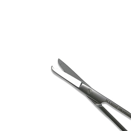 Osung SCLSS115 Littauer Scissor, Suture, Straight, 115 mm - Poueer