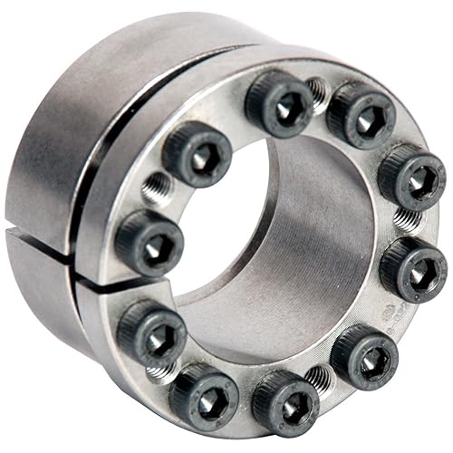 C193M-35 Series 193 Locking Assembly, Steel, 1.38' ID, 1.1' Width, 35 mm Shaft Diameter - Poueer