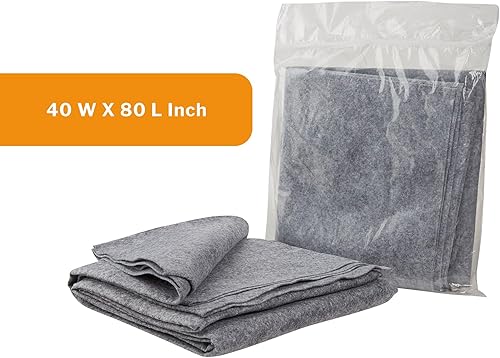 McKesson Stretcher Blanket, Disposable, 100% Polyester, Grey, 40 in x 80 in, 1 Count, 24 Packs, 24 Total - Poueer