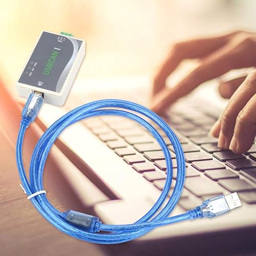 Walfront USB to CAN Analyzer USB CAN Debugger Compatible, PC Can Use It to Connect with a Standard CAN Network Via USB Bus - Poueer