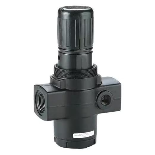 Air Regulator, 1 in. NPT, 480 cfm, 300 psi, Mfr: 4ZM10-A - Poueer