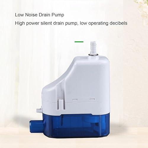 Condensate Pump - 24LPH Automatic AC Condensation Pump with Hose, Removal Drain Pump for 1 ‑ 3P Air Conditioner, Dehumidifier, Ice Maker, Furnace, AC unit - Poueer