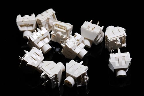 KPREPUBLIC Novelkey Kailh Box Switch Cream Navy Jade Crystal Royal White Red Brown Black Pink RGB SMD Switch for Mechanical Keyboard mx (X110 PCS, Kailh Box Jade Switch) - Poueer