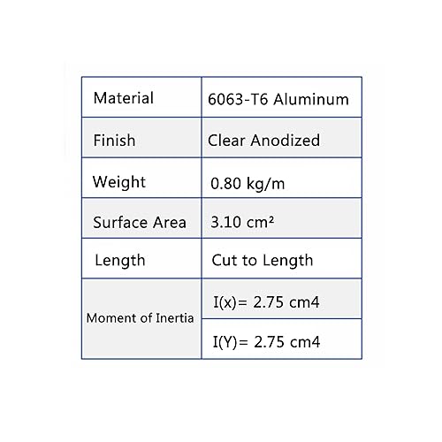 SANTIE 1 PCS T-Slot Framing System: 30 Series, 1200mm Lg, 30 mm x 30 mm, Single, 4 Open Slots, Smooth - Poueer