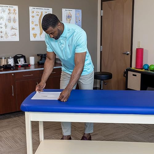 BodyMed Premium Headrest Paper Sheets – with Slit – Disposable Medical Face Barrier – Exam Paper Sheets – Case of 1,000 – 12-inch x 12-inch – White - Poueer