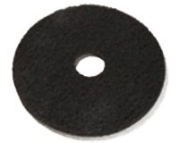 Americo Manufacturing Co 400120 Stripping Pads, 20 Diameter, Black, 5/ct - Poueer