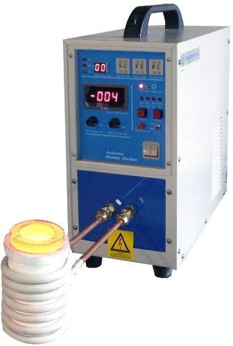 Induction Gold Melting Furnace Crucible set Graphite crucible ceramic container 2KG SET - Poueer