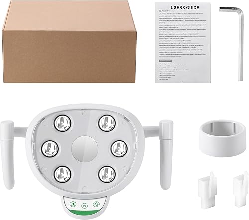 Coxo Dental LED Light, 12mm Diameter Shadow, 6 Pcs LED Light, Double Control System, #CX249-23,Sold by JMU - Poueer