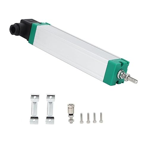 Injection Molding Electronic Ruler Pull Rod Linear Displacement Sensor, IP67 Level Machine Electronic Ruler Stainless Steel Linear Position Sensors Transducer (KTC-75) - Poueer