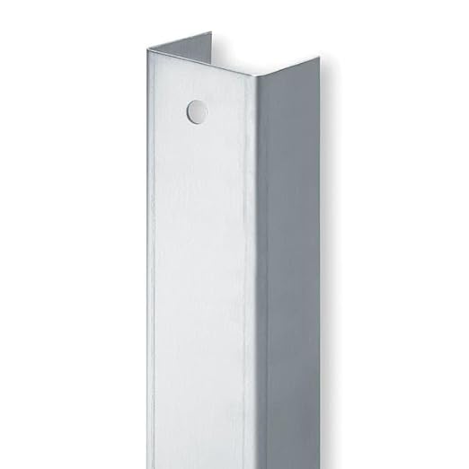 Rockwood 30632D42 Door Edge Guard, Stainless Steel, Number of Sides 3, 42' Height, 1-3/4' Width - Poueer