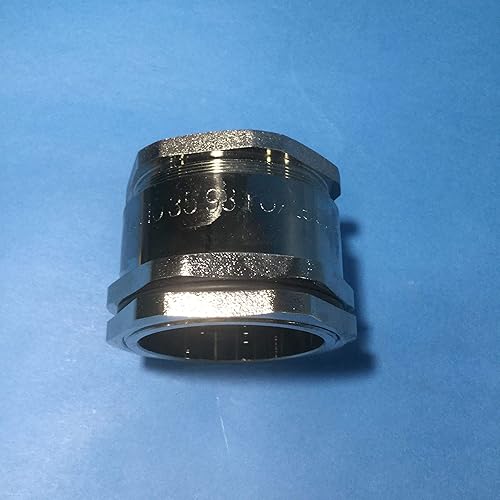 ROXTEC RG-M63/4 Polyamide Cable Gland, 4X (3.5-16.5), 4 Pole, RG00063040046, Diameter Range: 0.13 to 0.65 INCH, Nickel Plated Brass Finish - Poueer