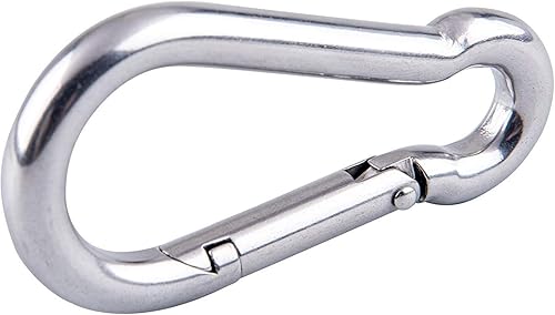 (Pack of 25) 7/16' Zinc-Plated Steel Carabiner Snap Hook, CZCSH7 & 25-SH716 - Sold by Ucostore Only - Poueer