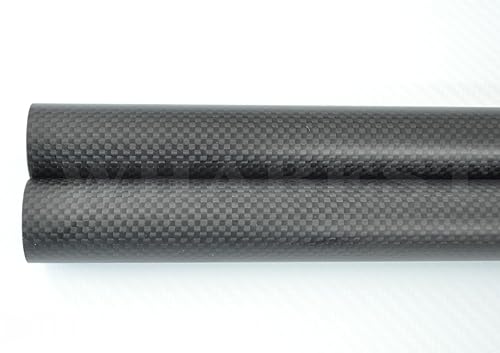 32MM OD x 30MM ID x1000MM 3k Carbon Fiber Tube/Tubing/Pipe Wing Tube Quadcopter arm Hexrcopter - Poueer