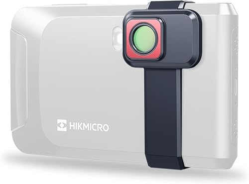 HIKMICRO Thermal Imaging Camera Macro Lens, 0.12X, for Pocket Series Pocket1, Pocket2 Black - Poueer