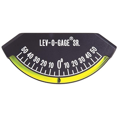 Industrial Lev-o-Gage Sr (Degrees Model). - Glass Tube Inclinometer (Model 3041-I) - Poueer