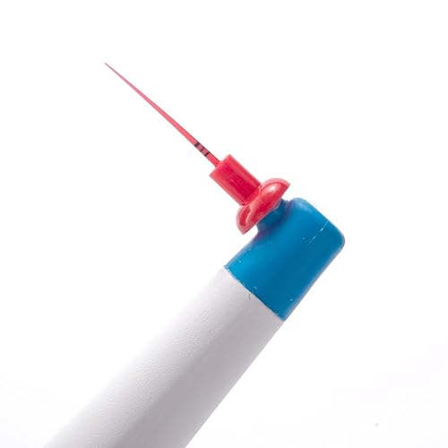 Easydo Endodontic Activation Dental Endo Sonic Activator Root Canal Irrigation System with 60PCS Soft Replacement Tips (60PCS Mixed Tips) - Poueer