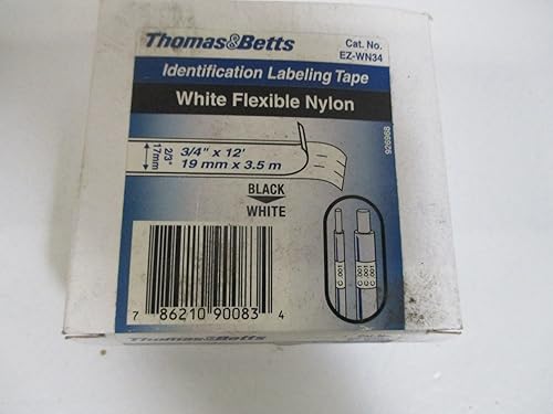 Thomas & Betts EZ-WN34 Label Printer Tape - Poueer