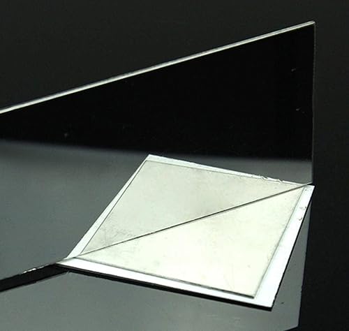 304 Stainless Steel Sheet,Mirror Surface Polishing Finish, Metal raw Materials-300X300MM Thick:2mm - Poueer