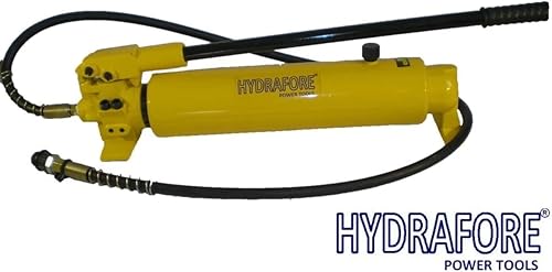 Hydraulic Hand Pump 2 Speed Power Pack Hose Coupler (10000 psi - 165 in3) B-700A - Poueer