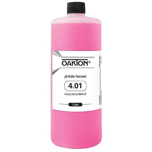 Oakton Buffer Solution, pH 4.01; 1000 mL - Poueer