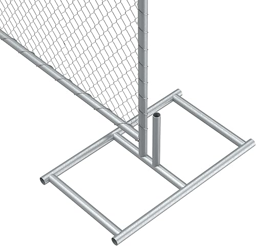 Chain Link Fence Base - Sturdy Foundation for Secure Perimeters - Poueer