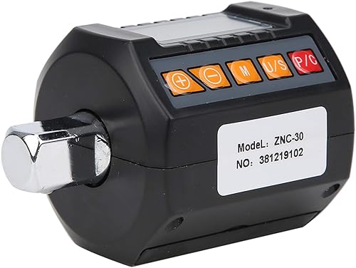 Fafeicy Torsion Meter, Digital Display Torsion Meter, ZNC30 330N.M Portable High Accuracy Wrench Adapter with Conversion Head and, Wrenches - Poueer