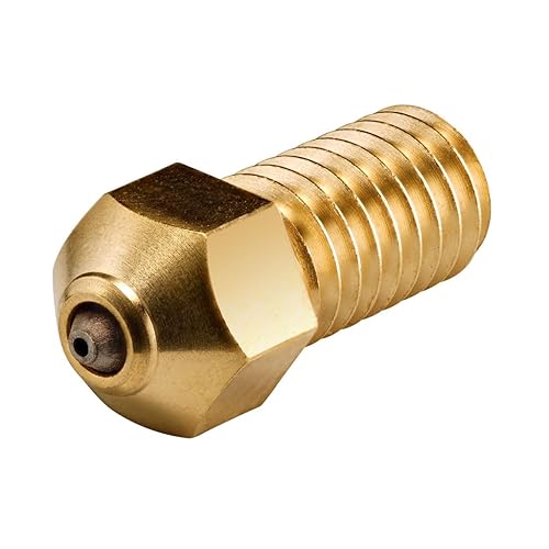 Diamond PCD Tip Nozzle 0.6mm for AnkerMake M5 / M5C 3D Printer, Hardened High Precision (AKM, 0.6mm) - Poueer