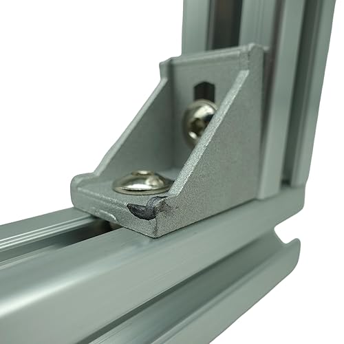 SANTIE 1 PCS T-Slot Framing System: 30 Series, 1200mm Lg, 30 mm x 30 mm, Single, 4 Open Slots, Smooth - Poueer