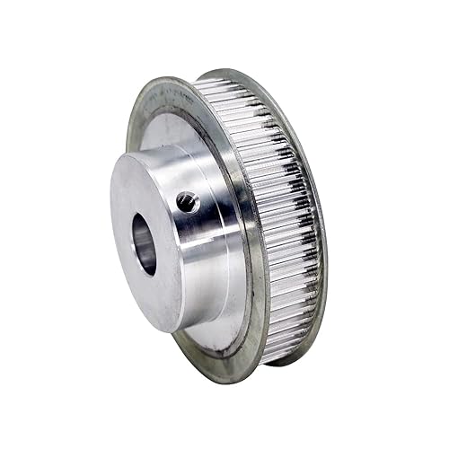 HTD 5M Timing Belt Pulley 15mm Width 405mm Belt 60 Teeth 20Teeth 3:1 Ratio Synachronous Pulley 5mm 6mm 8mm 10mm 12mm 14mm 15mm 16mm 19mm 20mm 22mm 24mm 25mm Transmission Pulley (60T-12mm, 20T-12mm) - Poueer