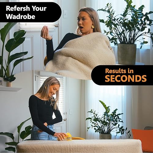 Pionix Extra Power Fabric Shaver - 35W Electric Lint Remover for Clothes/Upholstery/Furniture/Couch - Speed of 12000 RPM - Heavy Duty Sweater Shavers to Remove Pilling - Large Fuzz Remover - Poueer