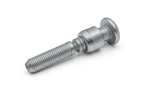 C6LB-C8-6, Huck C6L Lockbolts, 0.250 Inch Diameter, (0.313-0.438 Inch GR), RND HD, Alum Material, Plain Finish, RoHS - Poueer