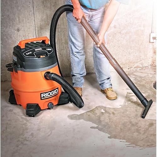 Ridgid WD1450 14-Gallon 6-Horsepower Wet/Dry Vacuum - Poueer