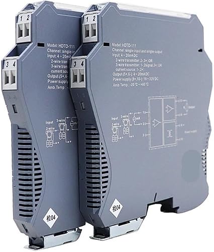 1pcs 0 10v to 4 20ma Analog Output 0-10v dc Signal Converter(0-10V in 4-20MA_1 in 1 Out) - Poueer
