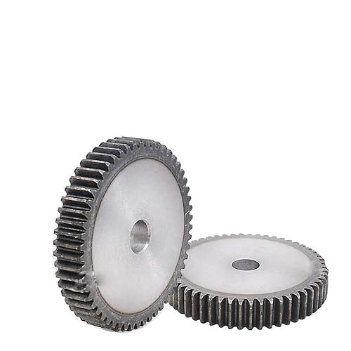 1.5 Mod 48T Pinion Gear 45# Steel Motor Spur Gear Pitch 4.71mm Thickness 15mm Outer Dia 75mm(1.5Mod 48T) - Poueer