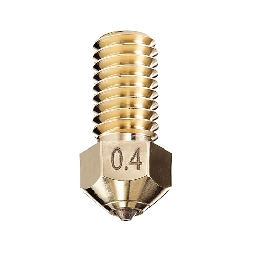 Diamond PCD Tip Nozzle 0.6mm for AnkerMake M5 / M5C 3D Printer, Hardened High Precision (AKM, 0.6mm) - Poueer