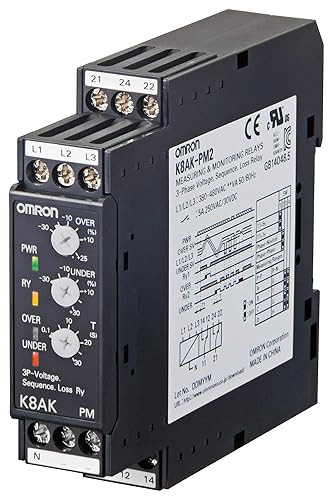 Omron K8AK-PM2 Monitoring Relays - Poueer