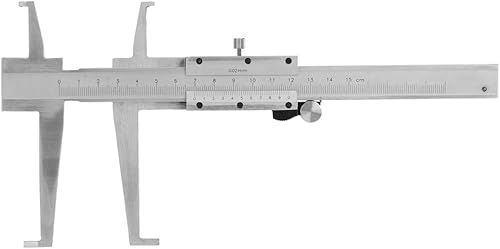 Carbon Steel, Slide Caliper, Vernier Caliper Gauge, Inside Groove Vernier Caliper Inner Micrometer Ruler Measuring Tool 9-150mm - Poueer