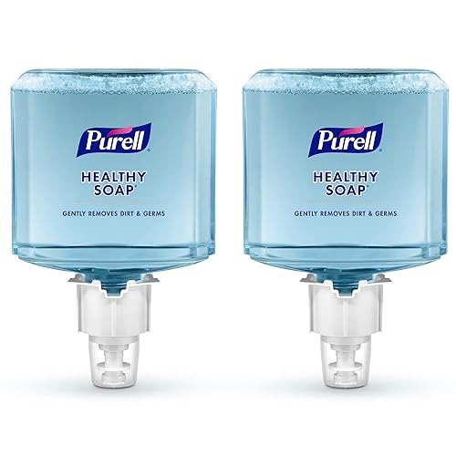 PURELL HEALTHY SOAP Fresh Scent Foam, 2000 mL Foam Hand Soap Refill for PURELL FMX-20 Manual Soap Dispenser (Pack of 2) – 5215-02 - Manufactured by GOJO, Inc. - Poueer