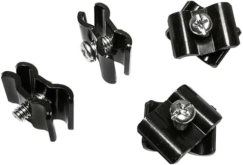 Prolinemax 100 Pc Gloss Black Gridwall Joining Connectors Grid Panel Joiner Clips Joining Clamps - Poueer